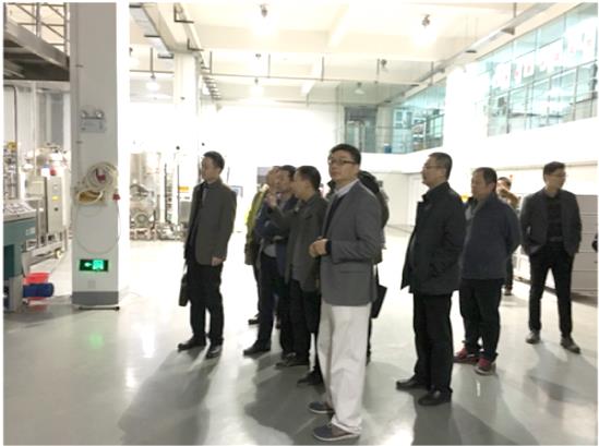 洛陽市政府及現代生物技術研究院來訪菠菜糧食發酵工藝與技術國家工程實驗室